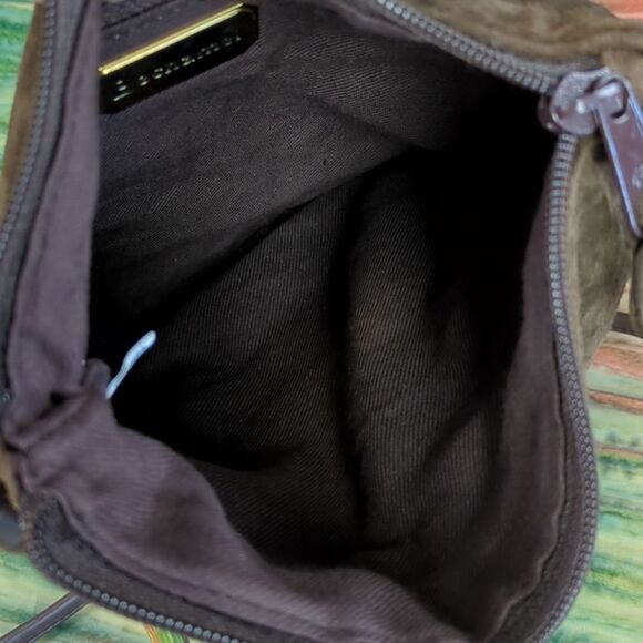 Bechamel Soft Suedecloth Crossbody Bag - Picture 6 of 9